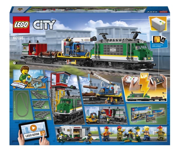 LEGO City 60198 Pociąg towarowy - 436998 - zdjęcie 8